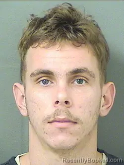 Mugshot of Skyler James Mcdonald booked in Palm Beach County, Florida on September 3, 2026