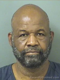 Mugshot of Francklin Guillaume booked in Palm Beach County, Florida on September 3, 2026