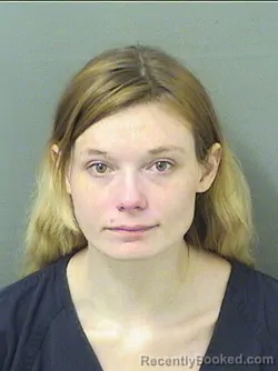 Mugshot of Jordan Marie Weiss booked in Palm Beach County, Florida on September 3, 2026