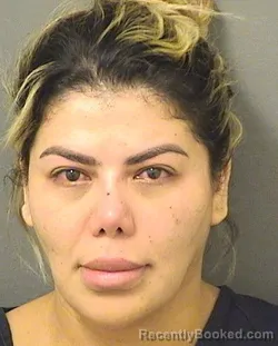 Mugshot of Mariana Del Carmen Duranmontilla booked in Palm Beach County, Florida on September 3, 2026