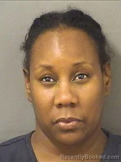 Mugshot of Dorraine Samantha Wedderburn booked in Palm Beach County, Florida on September 3, 2026