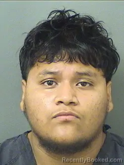 Mugshot of Herber Perezmartinez booked in Palm Beach County, Florida on September 4, 2026