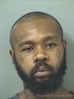 Mugshot of Curtis Raymondmorris Johnson booked in Palm Beach County, Florida on September 4, 2026