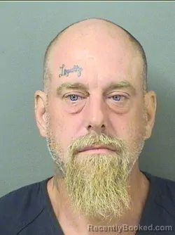 Mugshot of Jason Shawn Hoover booked in Palm Beach County, Florida on September 4, 2026