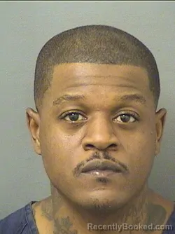 Mugshot of Deandre Mister booked in Palm Beach County, Florida on September 4, 2026