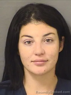 Mugshot of Summer Raine Schofield booked in Palm Beach County, Florida on September 4, 2026