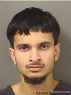 Mugshot of Zidan Abaid Khan booked in Palm Beach County, Florida on September 4, 2026