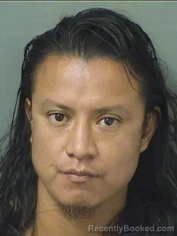 Mugshot of Sebastian Esteban booked in Palm Beach County, Florida on September 4, 2026