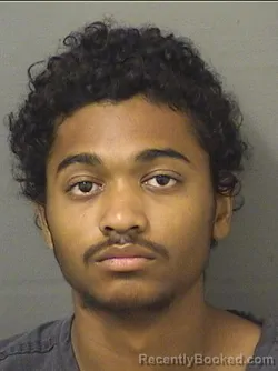 Mugshot of Kelzon Markus Cooke booked in Palm Beach County, Florida on September 5, 2026