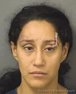 Mugshot of Cindy Vanessa Abrego booked in Palm Beach County, Florida on September 5, 2026