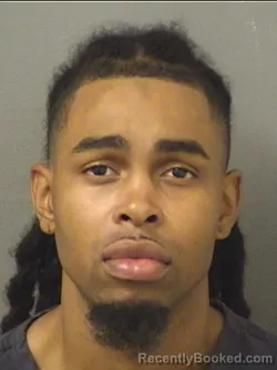 Mugshot of Keonne Lamont Bradley booked in Palm Beach County, Florida on September 5, 2026