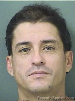 Mugshot of German J Delgado booked in Palm Beach County, Florida on September 5, 2026