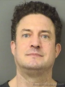 Mugshot of Timothy Stevenson Ahearn booked in Palm Beach County, Florida on September 5, 2026