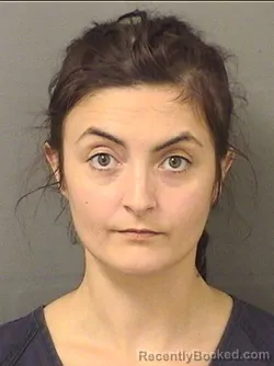 Mugshot of Marissa Jenna Burns booked in Palm Beach County, Florida on September 5, 2026