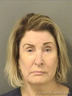 Mugshot of Susan Stubbs Sherman booked in Palm Beach County, Florida on September 6, 2026