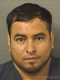 Mugshot of Jose Antonio Rosales booked in Palm Beach County, Florida on September 6, 2026