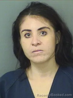 Mugshot of Rebeca Romero Perez booked in Palm Beach County, Florida on September 6, 2026