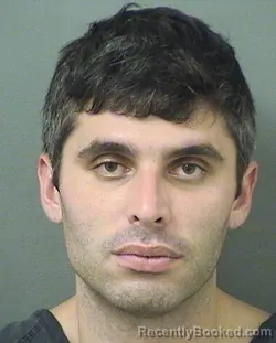 Mugshot of Zachary Matthew Berke booked in Palm Beach County, Florida on September 6, 2026