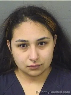 Mugshot of Lissette Garcia booked in Palm Beach County, Florida on September 6, 2026