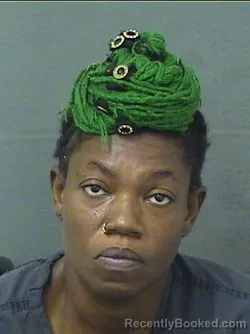 Mugshot of Sandra Norzeron booked in Palm Beach County, Florida on September 6, 2026