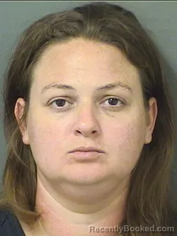 Mugshot of Ashley Nicole Thornton booked in Palm Beach County, Florida on September 6, 2026