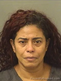 Mugshot of Veronica Peters booked in Palm Beach County, Florida on September 6, 2026