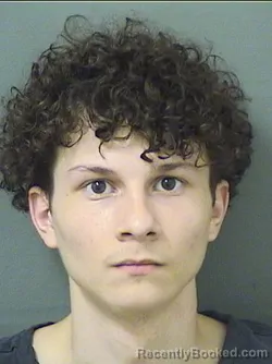 Mugshot of Nicholas Brown booked in Palm Beach County, Florida on September 7, 2026