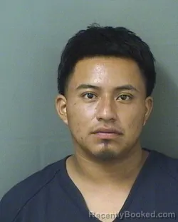 Mugshot of Carlos Eduardo Lopez booked in Palm Beach County, Florida on September 7, 2026