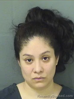 Mugshot of Avasharah Ayala booked in Palm Beach County, Florida on September 7, 2026