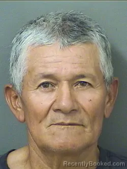 Mugshot of Angel Garcia booked in Palm Beach County, Florida on September 7, 2026