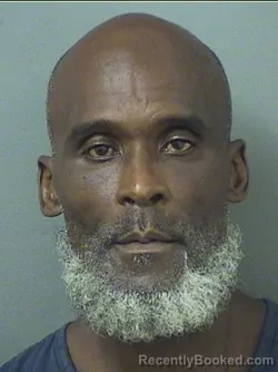 Mugshot of Earnest Eugene Howard booked in Palm Beach County, Florida on September 7, 2026