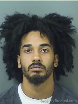 Mugshot of Kameron Jamaal Davis booked in Palm Beach County, Florida on September 7, 2026