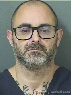 Mugshot of Scott Alexander Rich booked in Palm Beach County, Florida on September 7, 2026