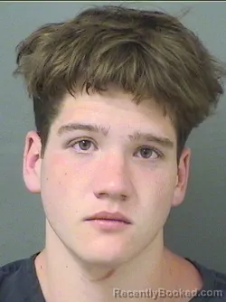 Mugshot of Liam David Mcnitt booked in Palm Beach County, Florida on September 7, 2026