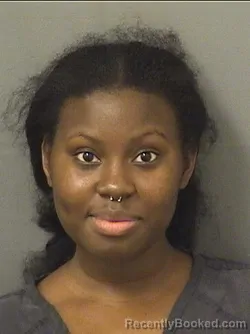 Mugshot of Tanazja Breanna Bass booked in Palm Beach County, Florida on September 8, 2026