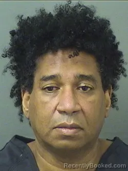 Mugshot of Stanley Toussaint booked in Palm Beach County, Florida on September 8, 2026