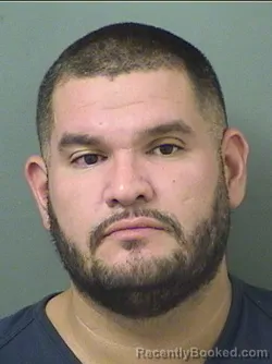 Mugshot of Julian Duran booked in Palm Beach County, Florida on September 9, 2026
