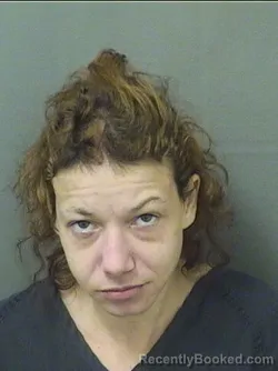 Mugshot of Cayla Shermanhardesty booked in Palm Beach County, Florida on September 9, 2026
