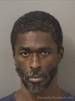 Mugshot of Travis Lee Kendrick booked in Palm Beach County, Florida on September 9, 2026