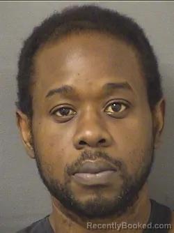 Mugshot of Rayon Wayne Jackson booked in Palm Beach County, Florida on September 9, 2026