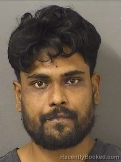 Mugshot of Arif Uddin Ahmed booked in Palm Beach County, Florida on September 10, 2026