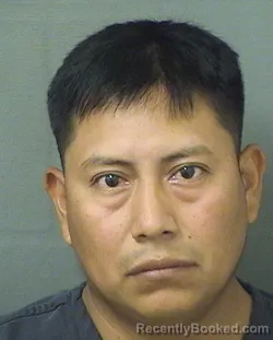 Mugshot of Carlos Enrique Uslus booked in Palm Beach County, Florida on September 10, 2026