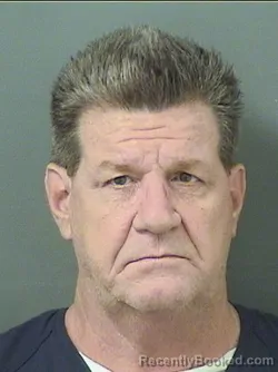 Mugshot of Richard Murray booked in Palm Beach County, Florida on September 10, 2026