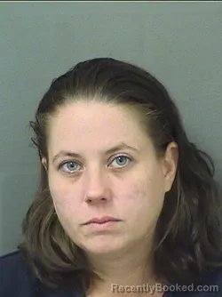 Mugshot of Arianna Sharon Carroll booked in Palm Beach County, Florida on September 10, 2026