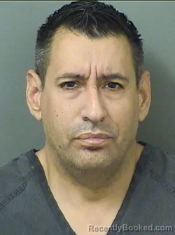 Mugshot of Jorge Viscarra booked in Palm Beach County, Florida on September 10, 2026