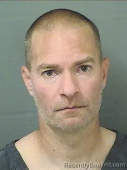 Mugshot of Brian J Fiediger booked in Palm Beach County, Florida on September 10, 2026