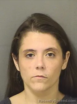 Mugshot of Kelly Nicole Langfried booked in Palm Beach County, Florida on September 10, 2026