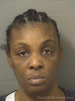 Mugshot of Teldra Wallace booked in Palm Beach County, Florida on September 10, 2026