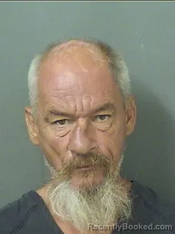 Mugshot of James M Gilliam booked in Palm Beach County, Florida on September 10, 2026