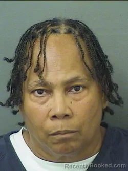 Mugshot of Hazel L Matthews booked in Palm Beach County, Florida on September 10, 2026